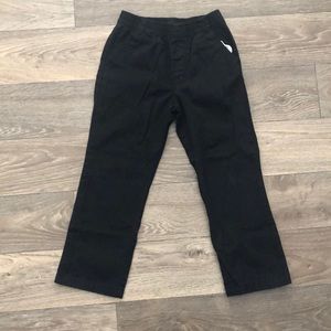 BOYS M 5 Pull On Black Pants